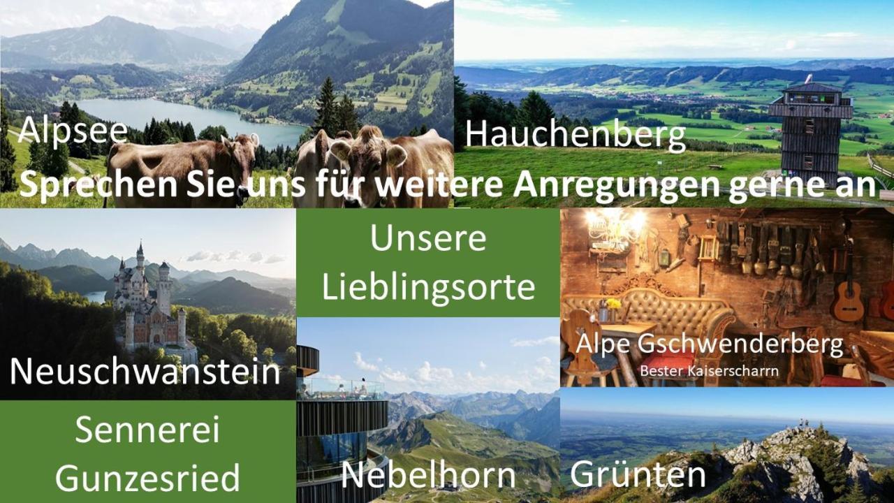 Allgaeu Bergluft Weitnau Zewnętrze zdjęcie
