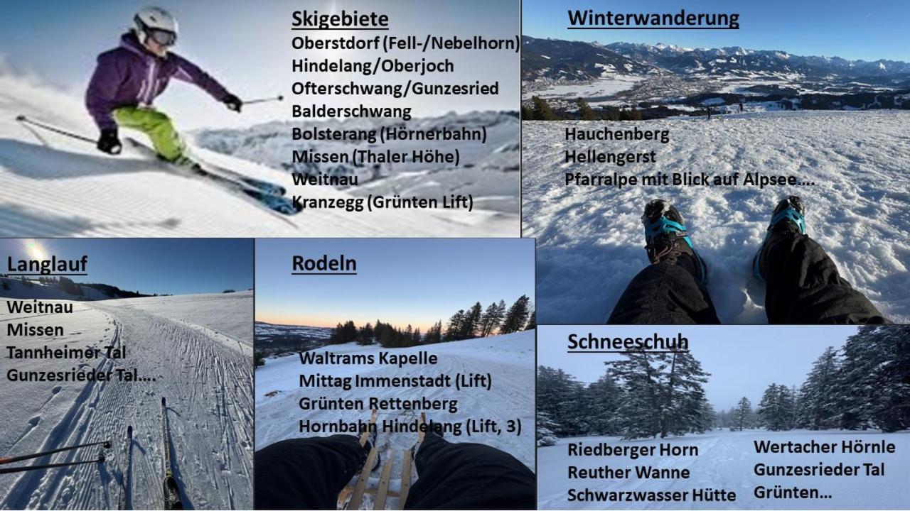Allgaeu Bergluft Weitnau Zewnętrze zdjęcie